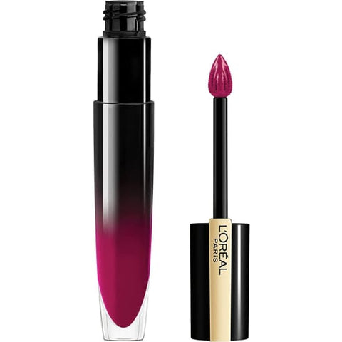 LOREAL Brilliant Signature Liquid Lipstick BE REBELLIOUS 313 glossy - Health & Beauty:Makeup:Lips:Lipstick