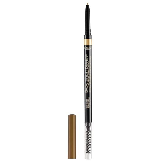 LOREAL Brow Stylist Ultra Fine Tip Brow Pencil BLONDE 388 spoolie waterproof NEW0