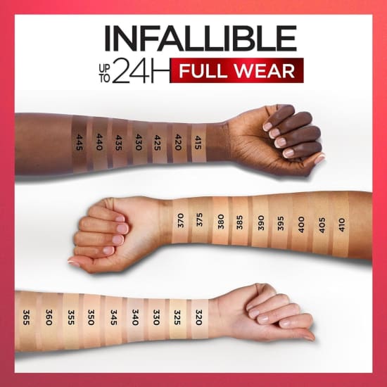 LOREAL Infallible 24H Full Wear Concealer IVORY 330 waterproof full coverage - Health & Beauty:Makeup:Face:Concealer