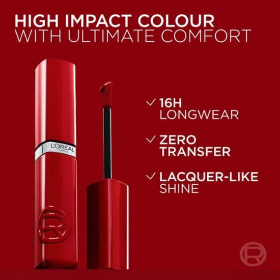 LOREAL Infallible Lacque Resistance Liquid Lipstick WORTH IT MEDIUM 6353