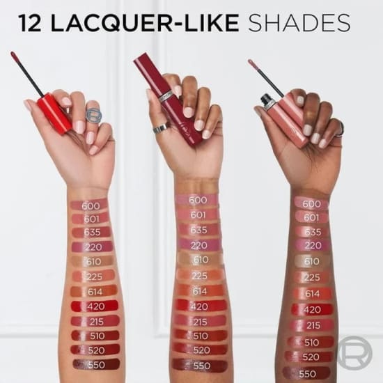 LOREAL Infallible Lacque Resistance Liquid Lipstick WORTH IT MEDIUM 6356
