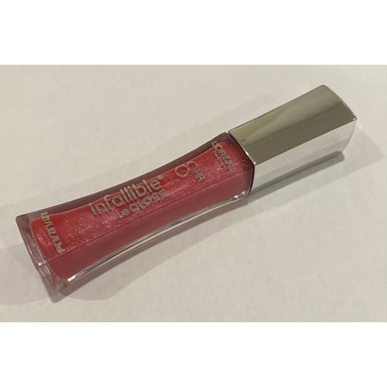 LOREAL Infallible LE Gloss 8HR Lip Gloss BLOOM 125 lipgloss - Health & Beauty:Makeup:Lips:Lip Gloss