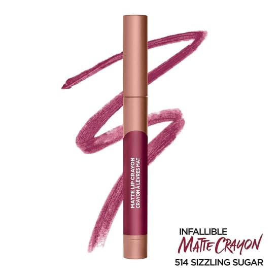 LOREAL Infallible Matte Lip Crayon Lipstick CHOOSE YOUR COLOUR - Health & Beauty:Makeup:Lips:Lipstick