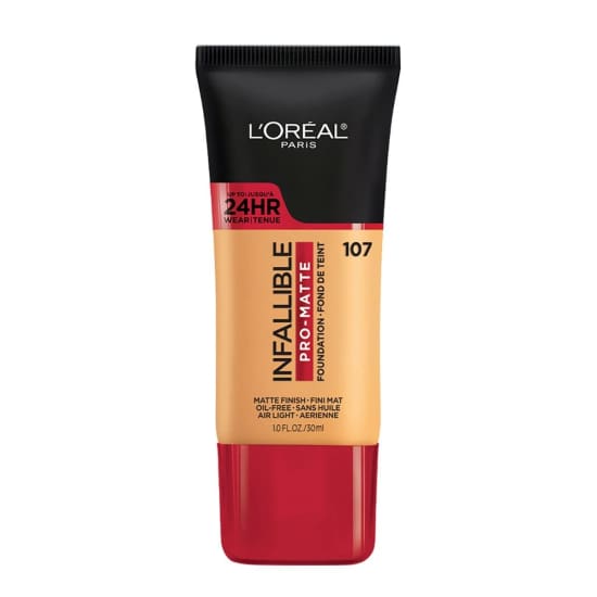 LOREAL Infallible Pro Matte Foundation FRESH BEIGE 107 24hr oil free watrproof0