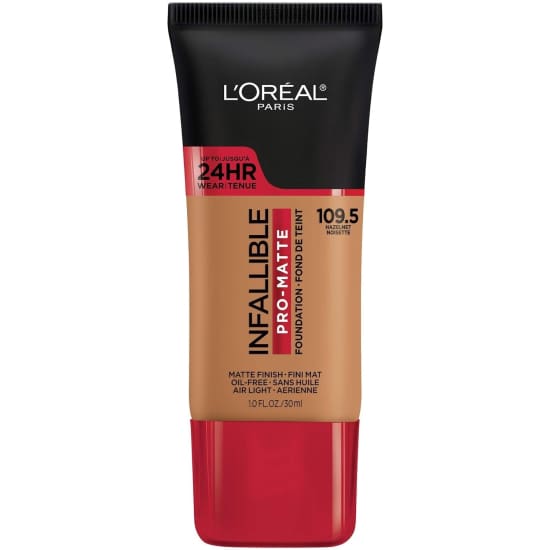 LOREAL Infallible Pro Matte Foundation HAZELNUT BEIGE 109.5 24hr oil free0