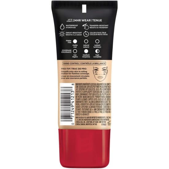 LOREAL Infallible Pro Matte Foundation NATURAL ROSE 102.5  24hr wear oil free1