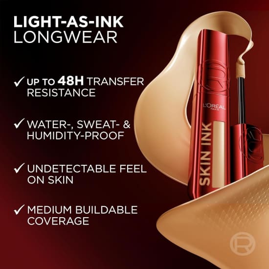 LOREAL Infallible Skin Ink 2 In 1 Foundation Concealer LIGHT WARM 1405