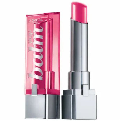 LOREAL Pop Lip Balm BOLD BLUSH 420 - Health & Beauty:Skin Care:Lip Treatments