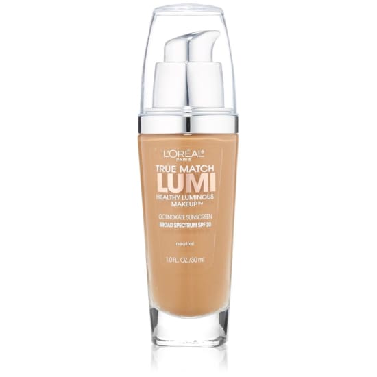 LOREAL True Match Lumi Healthy Luminous Foundation CLASSIC TAN CAPPUCCINO N7-8 - Health & Beauty:Makeup:Face:Foundation