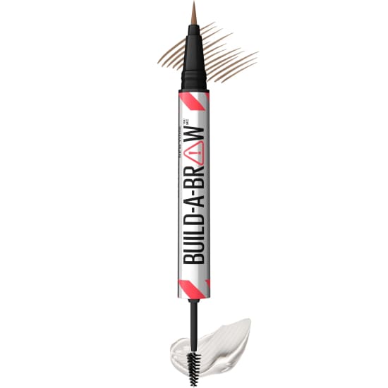 MAYBELLINE Build A Brow 2-in-1 Brow Pen + Sealing Gel SOFT BROWN 255 eye eyebrow0