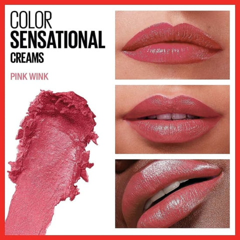 MAYBELLINE Colorsensational Lipstick PINK WINK 105 - Health & Beauty:Makeup:Lips:Lipstick