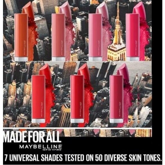 MAYBELLINE Colorsensational Made For All Lipstick CHOOSE YOUR COLOUR New - Health & Beauty:Makeup:Lips:Lipstick
