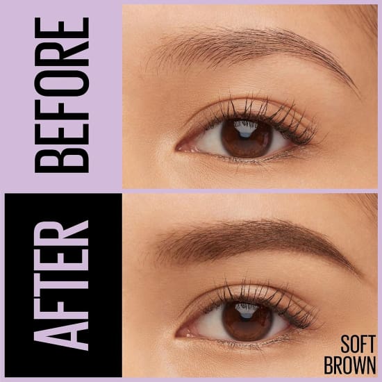 MAYBELLINE Express Brow 2 in 1 Pencil + Powder SOFT BROWN 255 eye eyebrow2