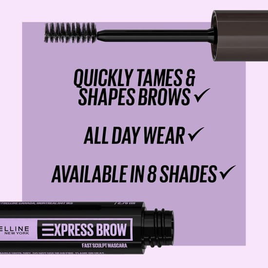 MAYBELLINE Express Brow Fast Sculpt Gel Mascara CLEAR 264 EyeBrow4