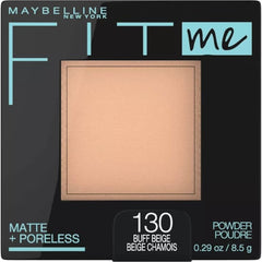 MAYBELLINE Fit Me Matte + Poreless Pressed Face Powder BUFF BEIGE 130