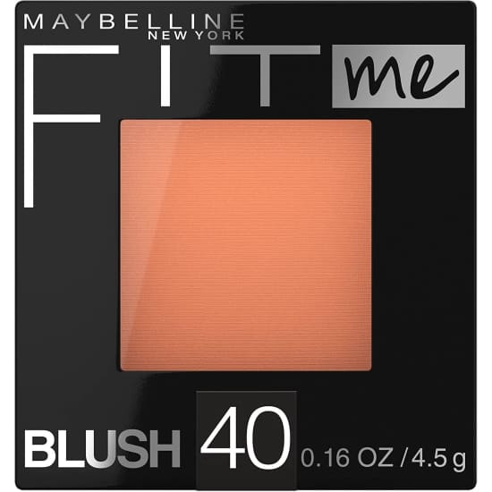 MAYBELLINE Fit Me Powder Blush PEACH 40 - Health & Beauty:Makeup:Face:Blush