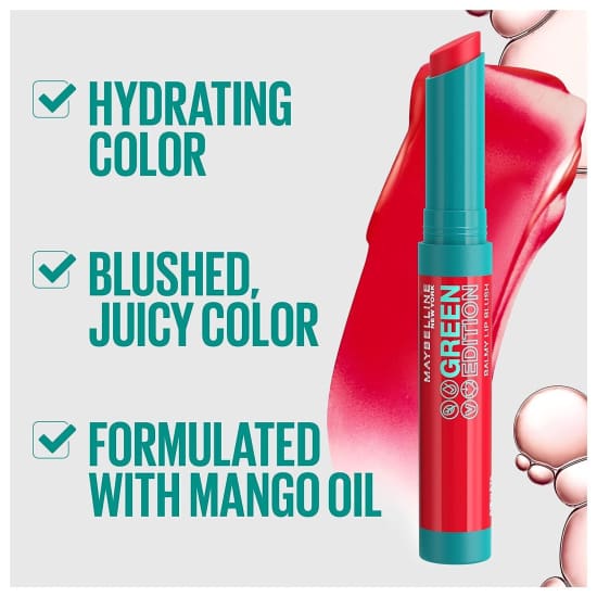 Maybelline Green Edition Balmy Lip Blush Lipstick CHOOSE YOUR COLOUR New - Health & Beauty:Makeup:Lips:Lipstick
