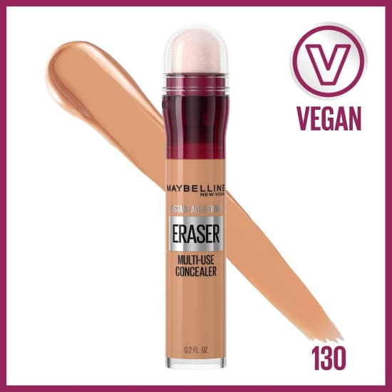 MAYBELLINE Instant Age Rewind Eraser Multi Use Concealer MEDIUM 130 under eye1