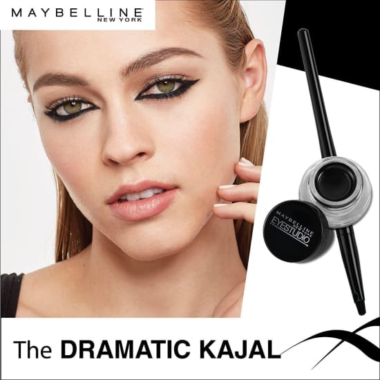 MAYBELLINE Lasting Drama Gel Pot Eye Liner CHARCOAL 954 eyeliner 24Hr grey7