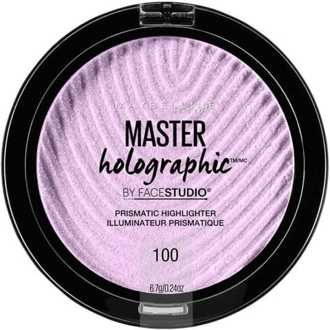 MAYBELLINE Master Holographic Prismatic Highlighter 100 new facestudio purple - Health & Beauty:Makeup:Face:Bronzer Contour & Highlighter