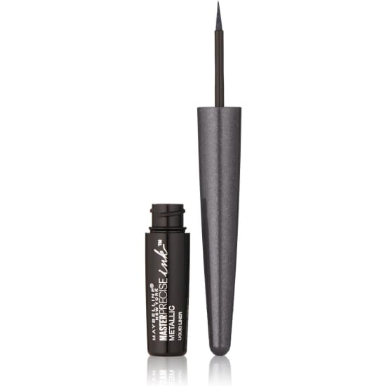 MAYBELLINE Master Precise Ink Metallic Liquid Eye Liner GALACTIC METAL 520 grey - Health & Beauty:Makeup:Eyes:Eyeliner