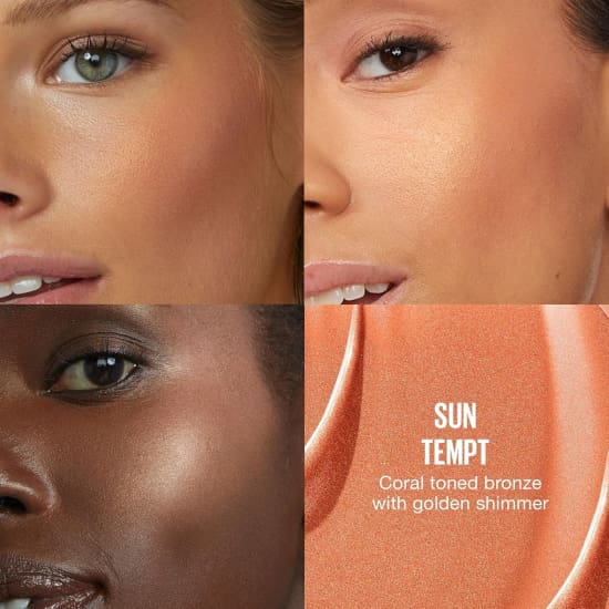 MAYBELLINE Sun kisser Liquid Blush / Bronzer SUN TEMPT 10 coral bronze1