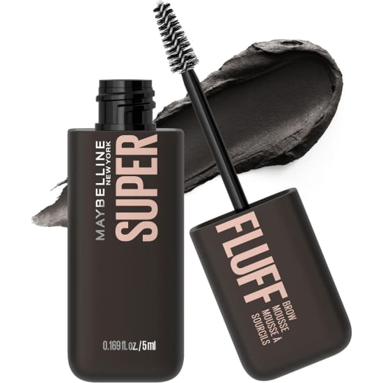MAYBELLINE Super Fluff Brow Mousse BLACK 264 eye eyebrow mascara superfluff0