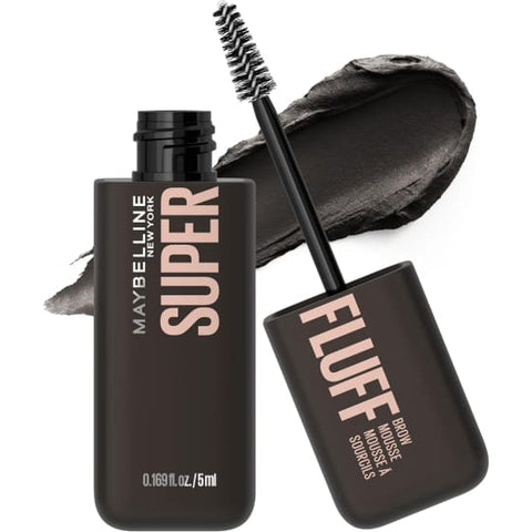 MAYBELLINE Super Fluff Brow Mousse BLACK 264 eye eyebrow mascara superfluff0