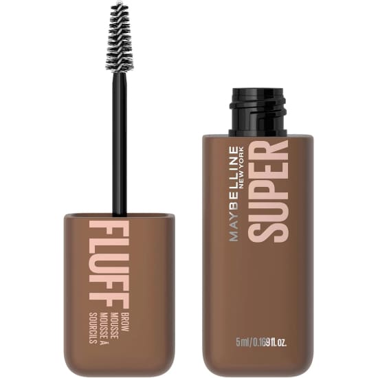 MAYBELLINE Super Fluff Brow Mousse SOFT BROWN 255 eye eyebrow mascara superfluff0