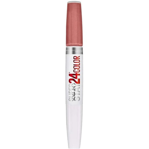 MAYBELLINE SuperStay 24HR 2-step Lipcolor COMMITTED CORAL 041 liquid lipstick - Health & Beauty:Makeup:Lips:Lipstick