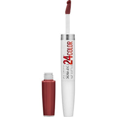 MAYBELLINE SuperStay 24HR 2-step Lipcolor EVRLASTING WINE 005 liquid lipstick