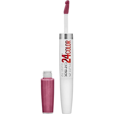MAYBELLINE SuperStay 24HR 2 - step Lipcolor Infinite Petal 080 liquid lipstick - Health & Beauty:Makeup:Lips:Lipstick