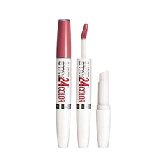 MAYBELLINE SuperStay 24HR 2-step Lipcolor PERPETUAL PLUM 055 liquid lipstick