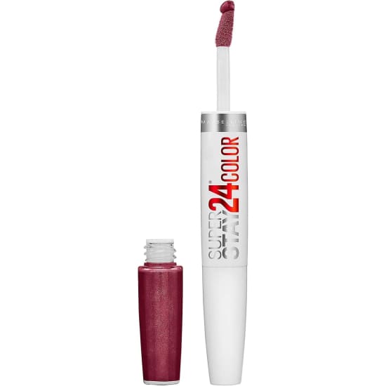 MAYBELLINE SuperStay 24HR 2-step Lipcolor UNLIMITED RAISIN 050 liquid lipstick1