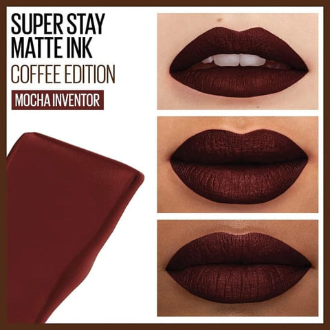 MAYBELLINE SuperStay Matte Ink Lipcolor MOCHA INVENTOR 275 liquid lipstick - Health & Beauty:Makeup:Lips:Lipstick