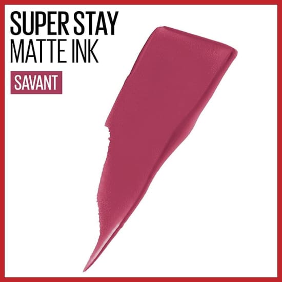 MAYBELLINE SuperStay Matte Ink Lipcolor SAVANT 155 liquid lipstick - Health & Beauty:Makeup:Lips:Lipstick