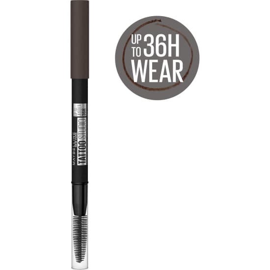 MAYBELLINE Tattoo Studio Brow Pigment Pencil BLACK BROWN 262 eye eyebrow 36H1