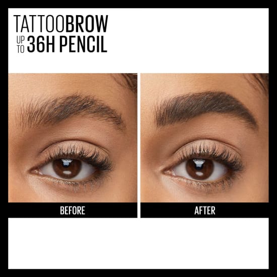 MAYBELLINE Tattoo Studio Brow Pigment Pencil DEEP BROWN 260 eye eyebrow 36H1
