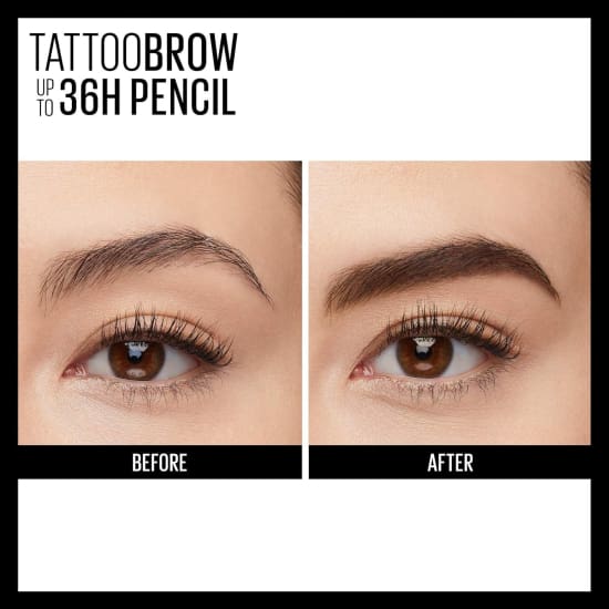 MAYBELLINE Tattoo Studio Brow Pigment Pencil MEDIUM BROWN 357 eye eyebrow4