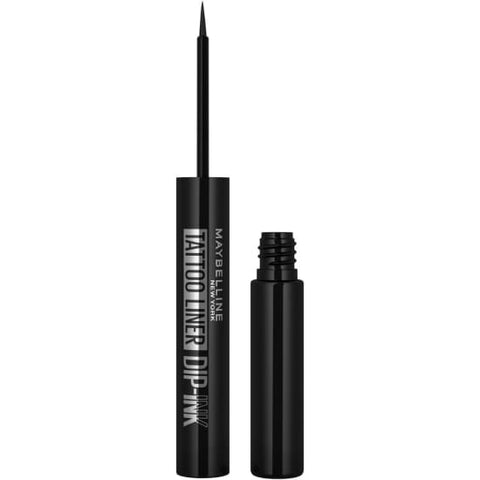 MAYBELLINE Tattoo Studio Dip Ink Liquid Eye Liner BLACK TRACK 1000