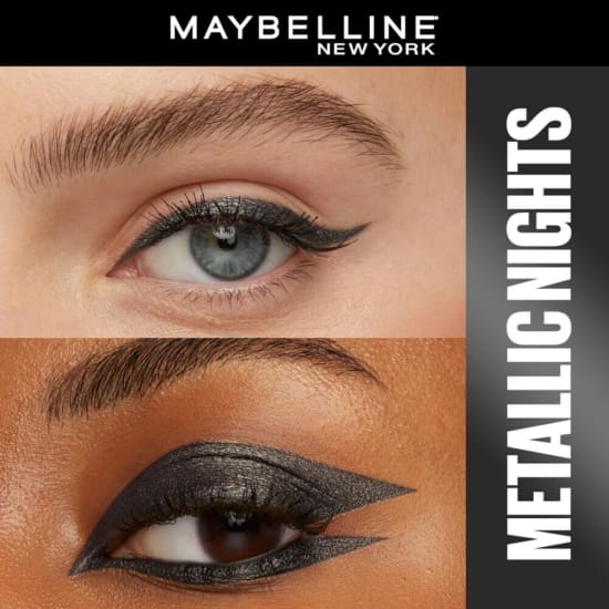 MAYBELLINE Tattoo Studio Eye Liner METALLIC NIGHTS 983 gel eyeliner waterproof - Health & Beauty:Makeup:Eyes:Eyeliner