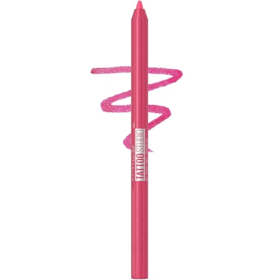 MAYBELLINE Tattoo Studio Eye Liner PUNCHY PINK 813 eyeliner waterproof - Health & Beauty:Makeup:Eyes:Eyeliner