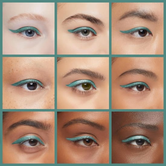 MAYBELLINE Tattoo Studio Eye Liner TEALTINI 815 teal eyeliner waterproof - Health & Beauty:Makeup:Eyes:Eyeliner