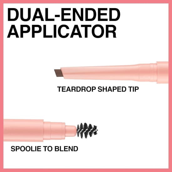 MAYBELLINE Total Temptation Brow Definer DEEP BROWN 315 eye brow pencil crayon1