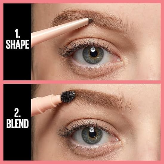 MAYBELLINE Total Temptation Brow Definer SOFT BROWN 305 eye brow pencil crayon2