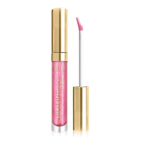 MILANI Amore Metallic Lip Cream CINEMATTIC KISS 04 lipstick creme - Health & Beauty:Makeup:Lips:Lipstick