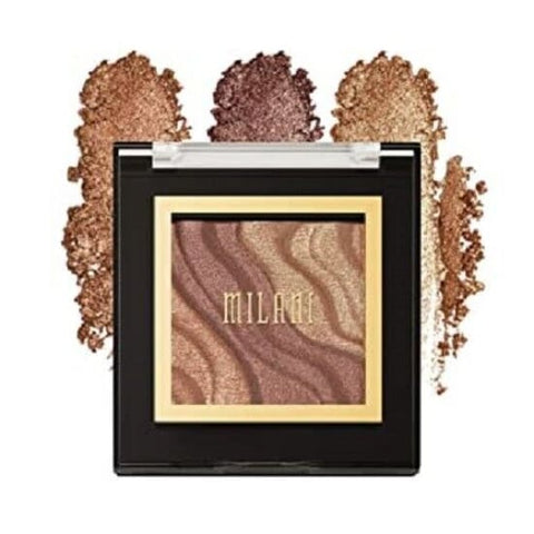 MILANI Face & Eye Strobe Palette GOLDEN LIGHT 03 highlighter illuminator - Health & Beauty:Makeup:Face:Bronzer Contour & Highlighter