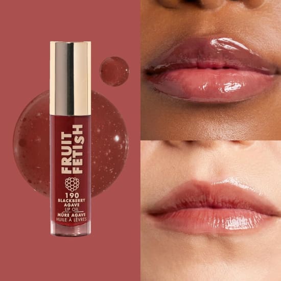 MILANI Fruit Fetish Lip Oil BLACKBERRY AGAVE 1902