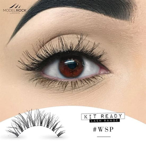 MODELROCK LASHES Kit Ready False Eyelashes #WSP eye lashes natural hair wispies0