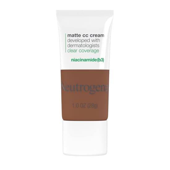 NEUTROGENA Matte CC Cream Color-Correcting CINNAMON 9.0 clear coverage b30
